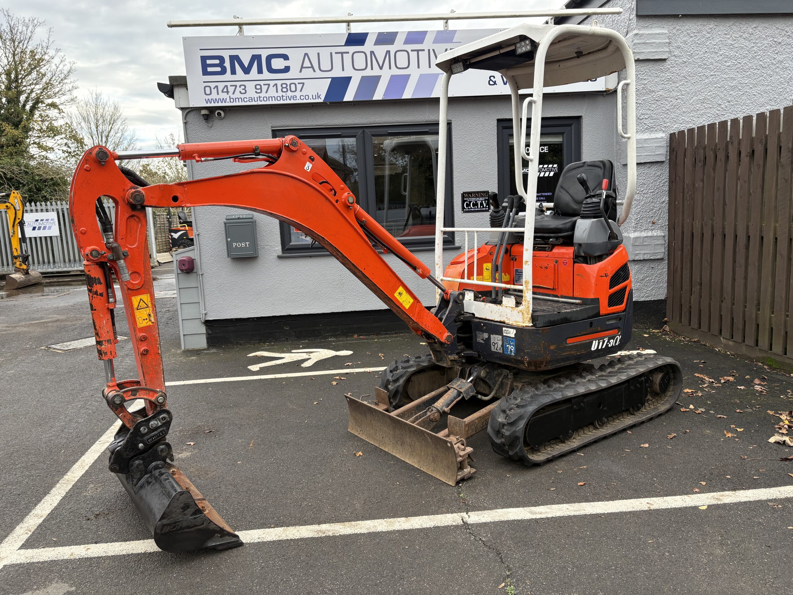 Kubota U17-3 Mini Digger